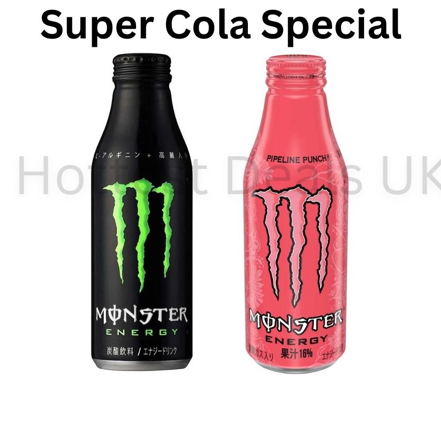 Monster Super Cola Special Bundle (Japan) - 2 Drink Bundle