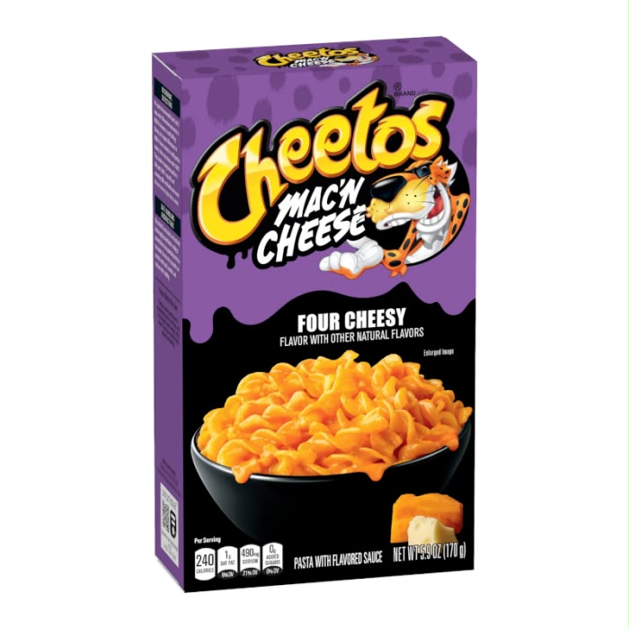 Cheetos MAC ‘N CHEESE | Cheesy Jalapeños, Bold & Cheesy, Flamin Hot | Select Flavour | (America) - Four Cheesy