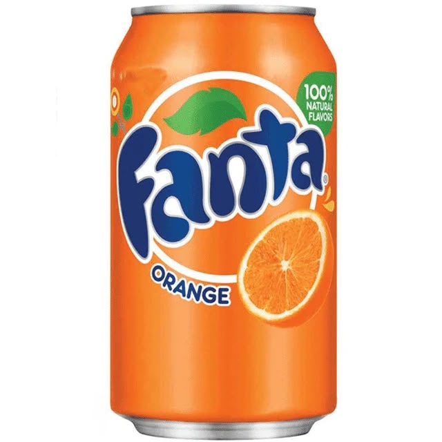 Fanta Soda Collection 355ml Cans (America) Fruity Flavours Beverage Drink - Orange