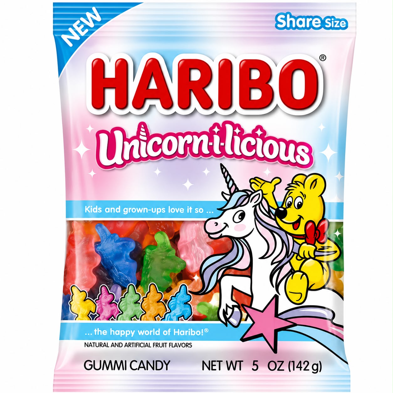 Haribo Goldbears Candy Range | Select Flavour | Snack Sweet Candy (American) NEW FLAVOURS - Unicorn-i-licious