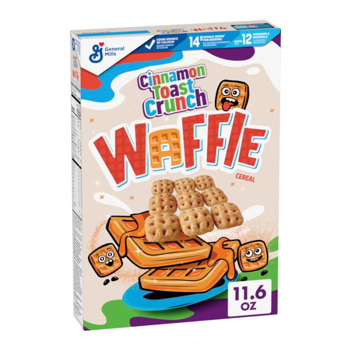 Imported Cereal Range - America & Canada - Cinnamon Toast Crunch Waffle 328g