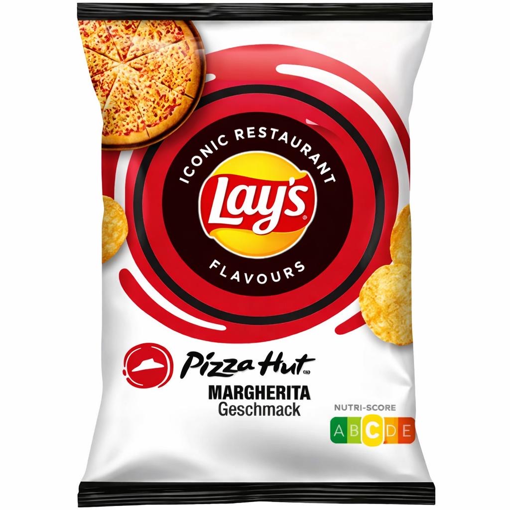 Exclusive European Crisps Selection | SELECT FLAVOUR | Lay's & Cheetos | 150g - 160g Bags - Lays Pizza Hut Margherita