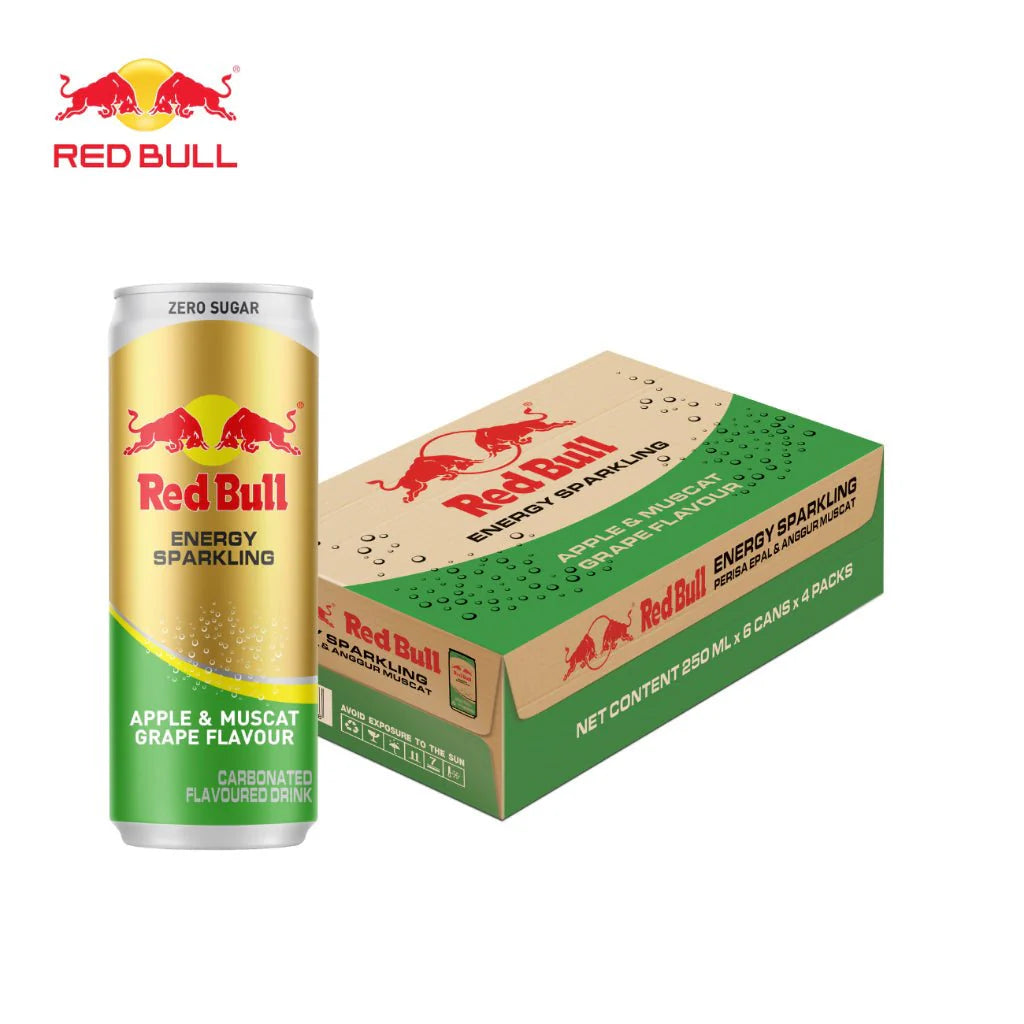 Red Bull Apple Muscat & Grape 24 x 250ml BB 04/01/26