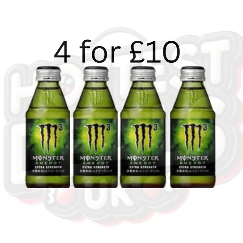 Monster Energy M3 Glass 4 x 150ml (Japan)