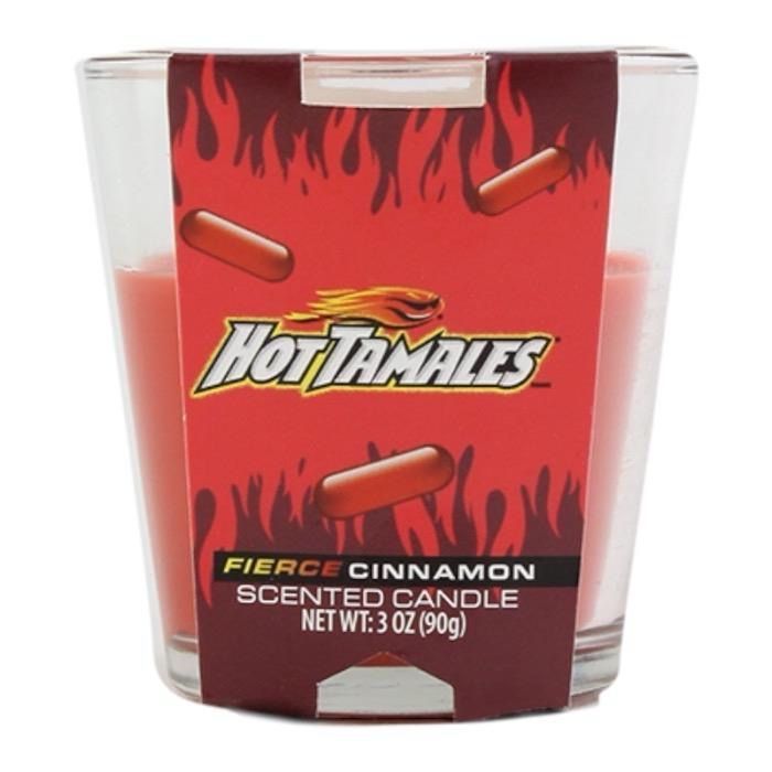 Hot Tamales Fierce Cinnamon Scented Candle 3oz