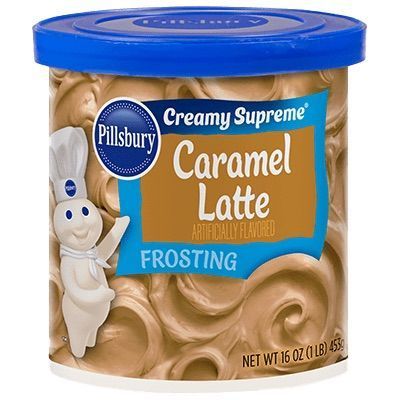 Pillsbury Creamy Supreme Caramel Latte 453g American