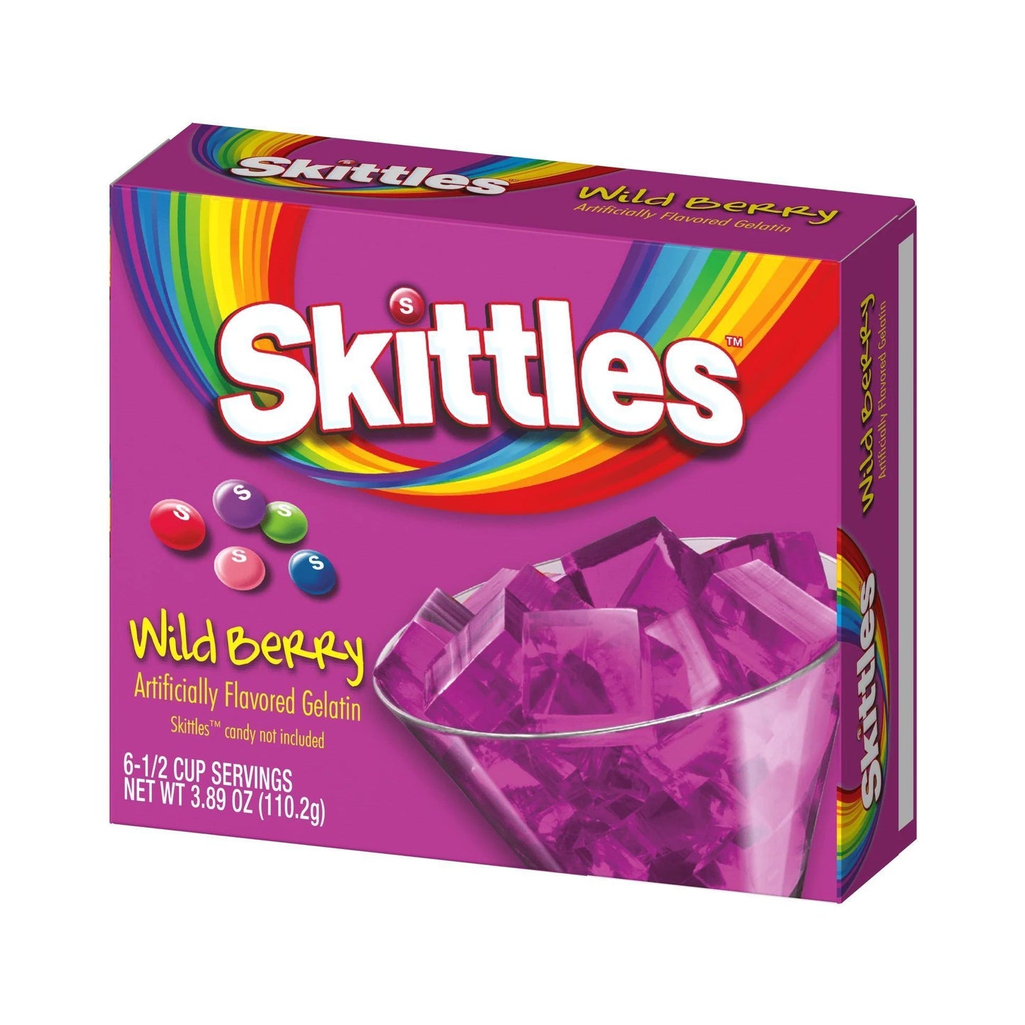 Skittles Wild Berry Gelatin 110.2g USA