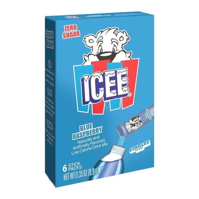 Singles to Go Icee Blue Raspberry