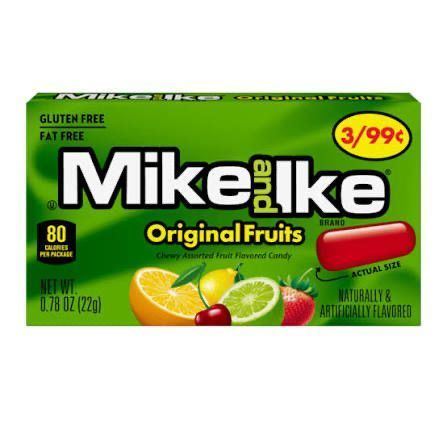 Mike & Ike Original 22g Candy (America)