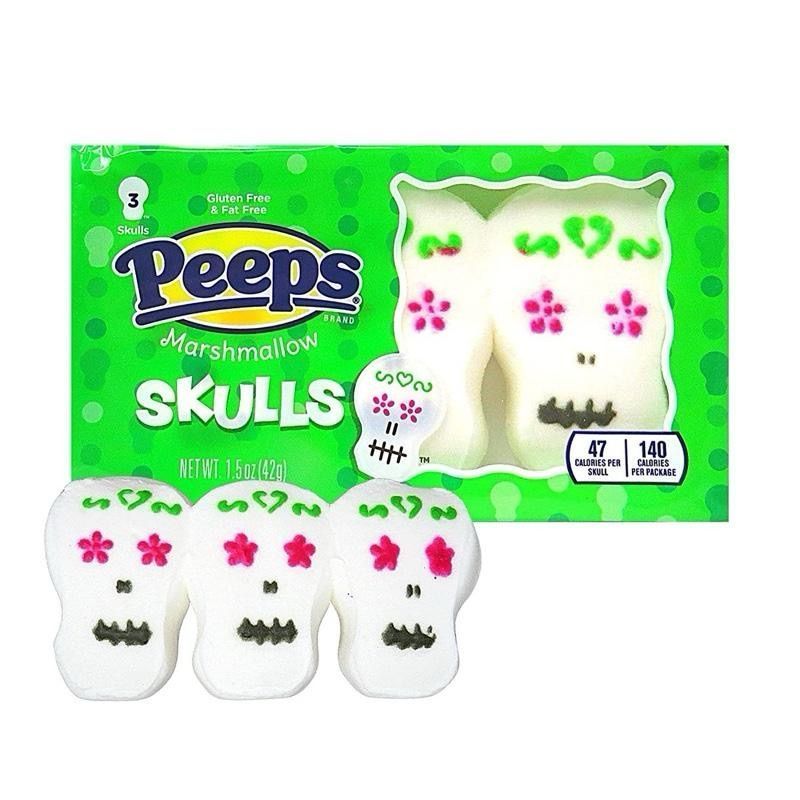Peeps Skulls Marshmallows 42g Pack American