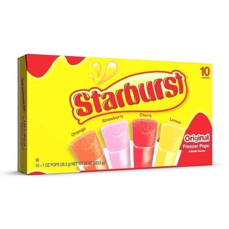 Starburst Freezer Pops Bars 10 x 28.3g (America)
