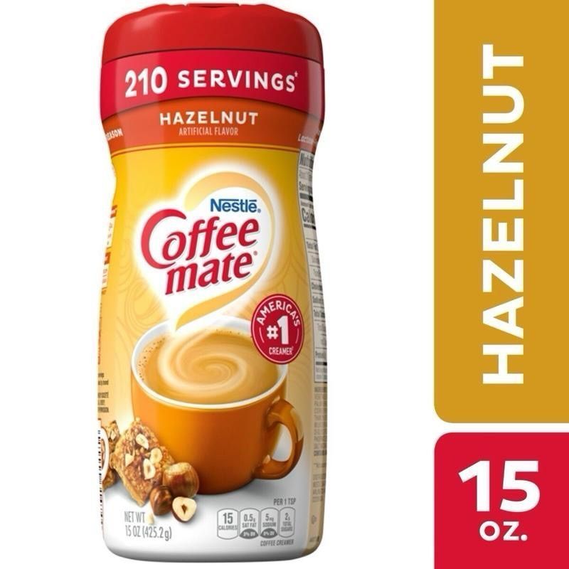 Coffee Mate Hazelnut Powdered Coffee Creamer 425.2g American