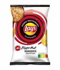 Lays Pizza Hut Flavour Crisps 150g EU