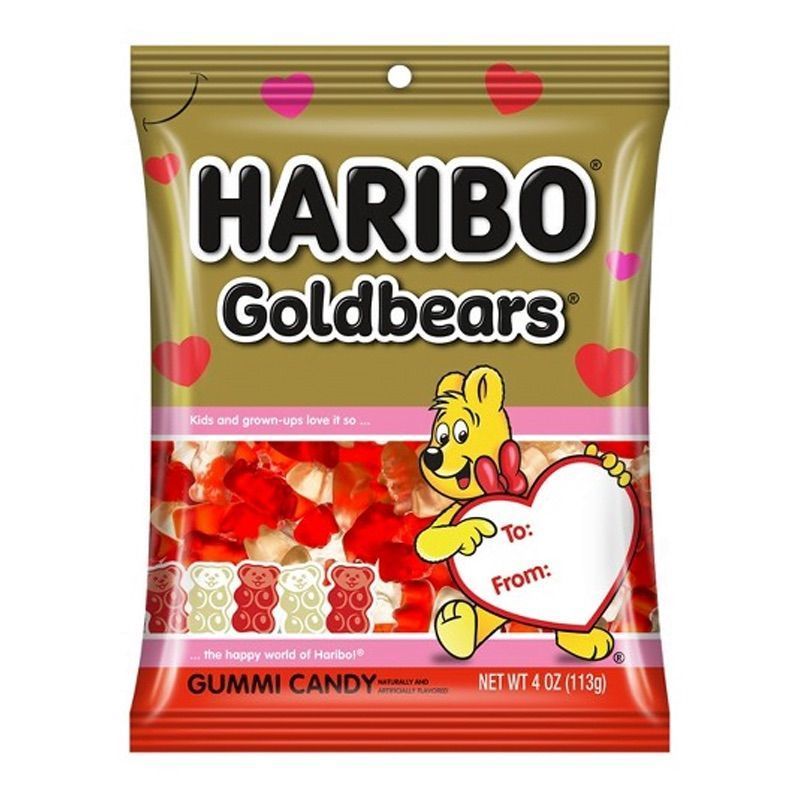 Haribo Valentines Gold Bears 113g (America)