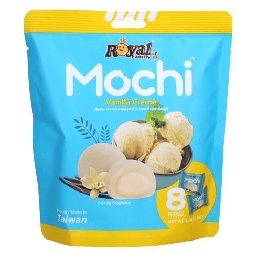 Royal Family Mochi Vanilla Creme 120g (Snack)
