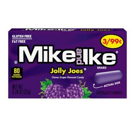 Mike & Ike Jolly Joes 22g (America)