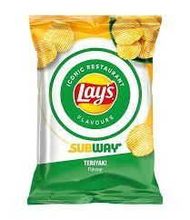 Lays Subway Flavour Crisps 150g EU