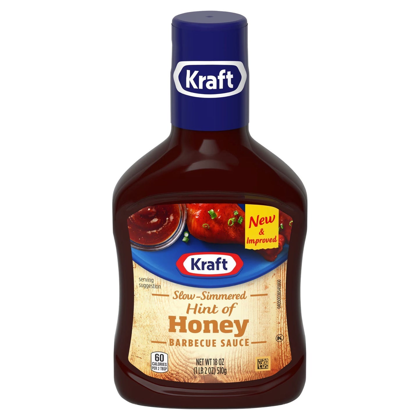 Kraft Hint of Honey Slow Simmered Barbecue Sauce 510g (America)