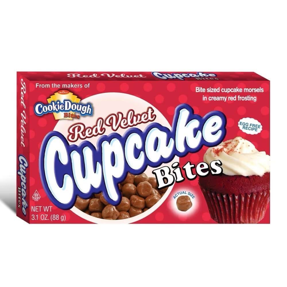 Red Velvet Cupcake Bites Cookie Dough 88g Box (American)