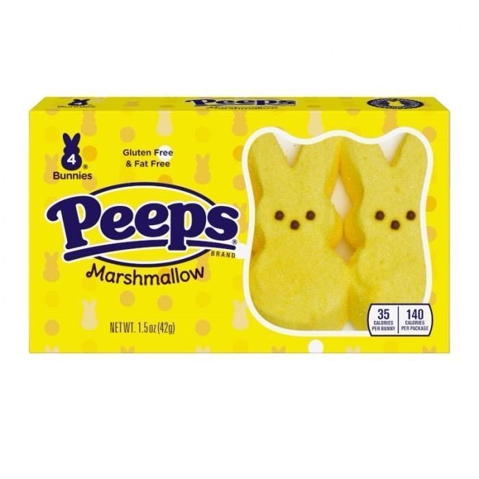 Peeps Yellow Bunnies Marshmallows 42g American