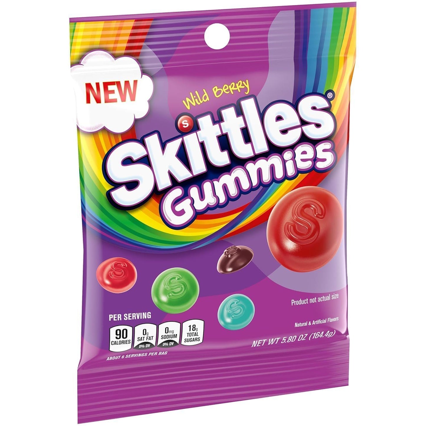 Skittles Wild Berry Gummies 5.8oz (America)