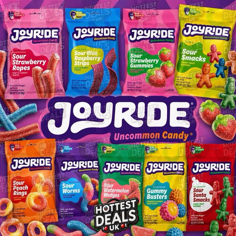 Joyride SUPER RARE Candy Selection Gummy Busters Sour Smacks Strips Ropes & Gummies American Snack Sweet - Joyride Gummy Busters 99g