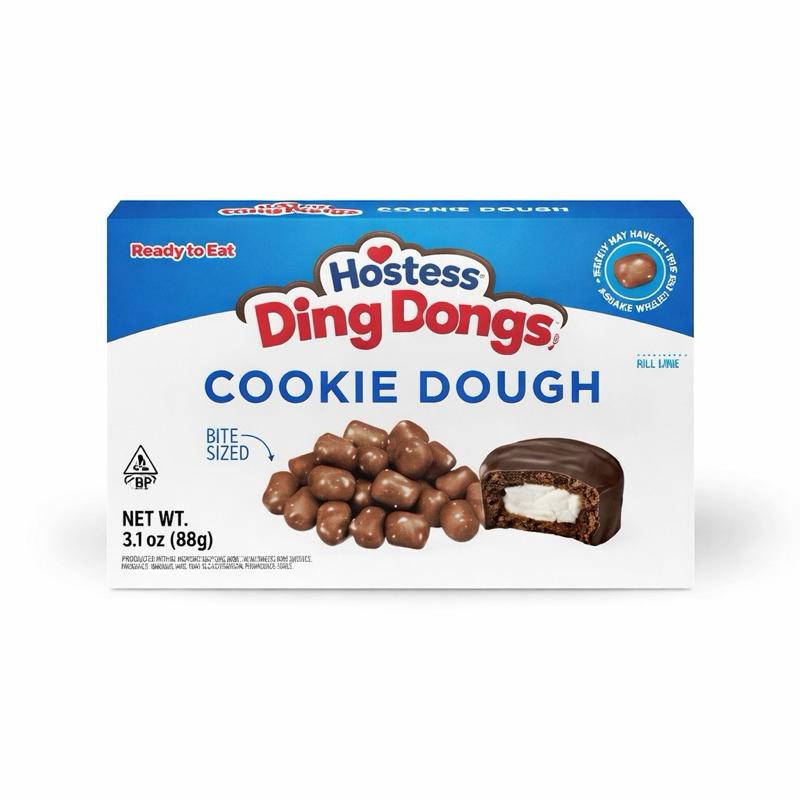 Hostess Ding Dongs Cookie Dough Bites Bite Sized 88g Box (American)