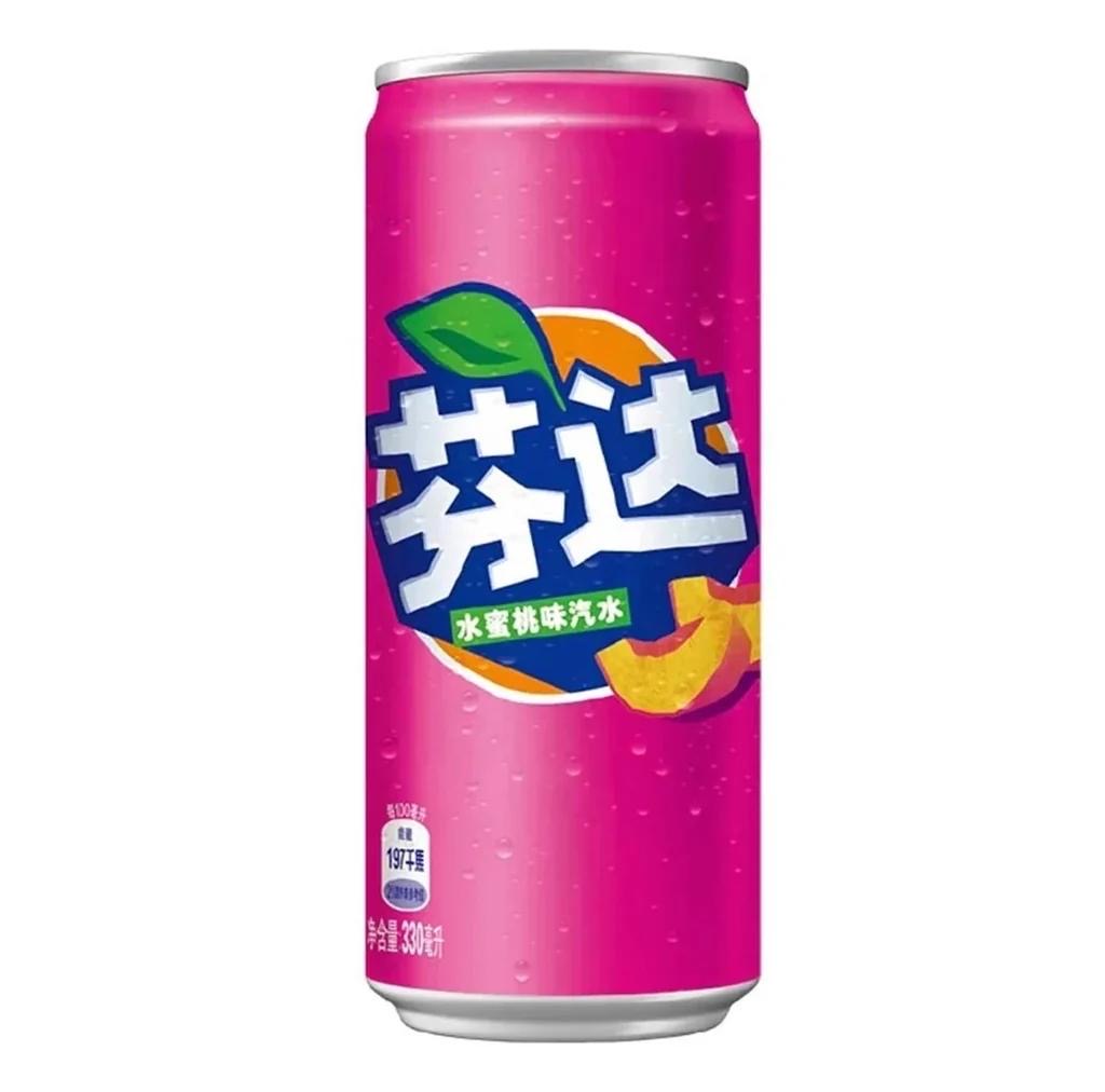 Fanta Exclusive Asian Selection | SELECT FLAVOUR | Chinese Japanese Malaysian - Fanta White Peach Japan 300ml