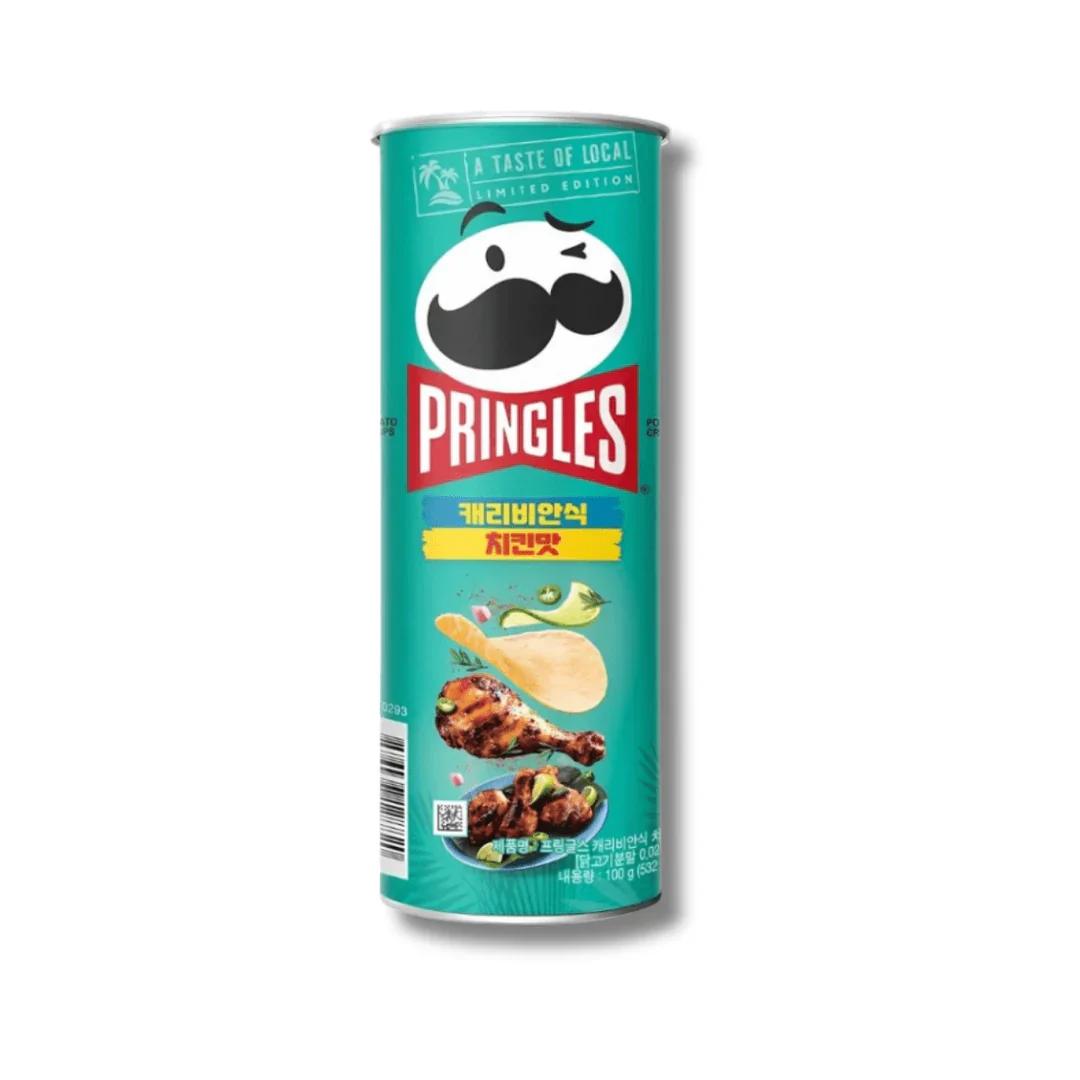 Pringles Range America, Canada & Korea Super Exclusive Crisps - Select Flavour - Carribean Spiced Chicken 100g