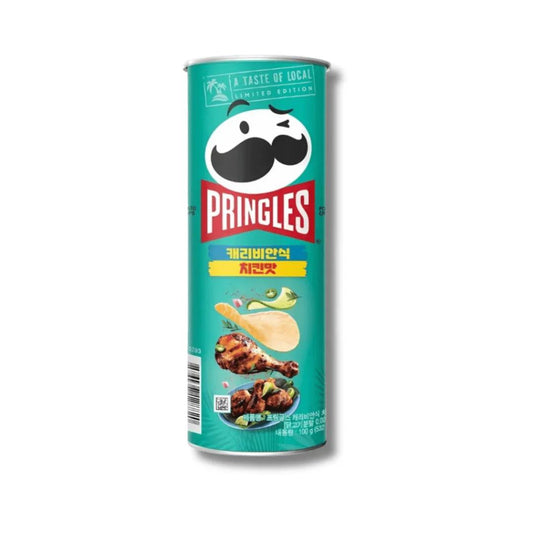 Pringles Range America, Canada & Korea Super Exclusive Crisps - Select Flavour - Carribean Spiced Chicken 100g