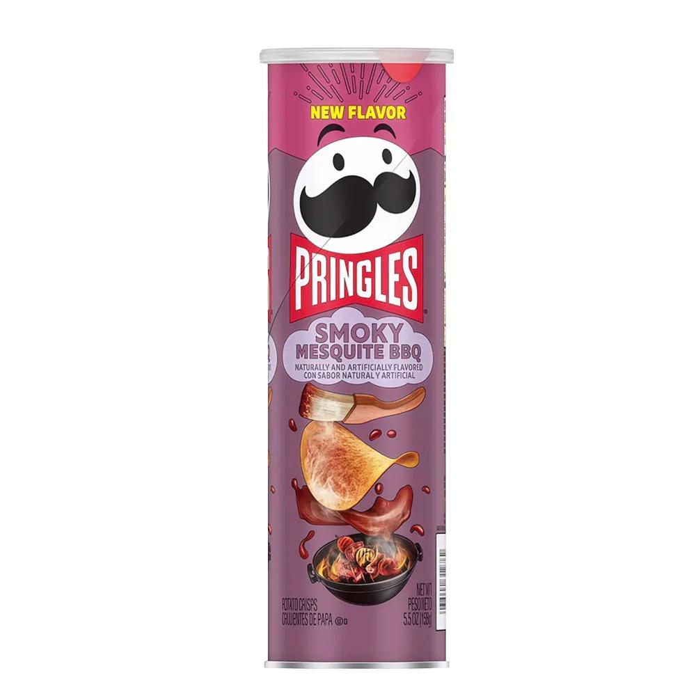 Pringles Range America, Canada & Korea Super Exclusive Crisps - Select Flavour - Smoky Mesquite BBQ 155g