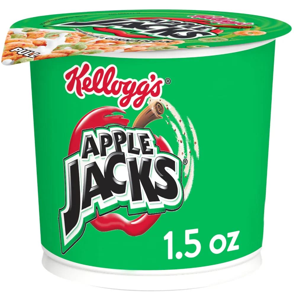 Kellogg’s Single Serve 1.5oz Cereal Cups (American) - Apple Jacks 1.5oz