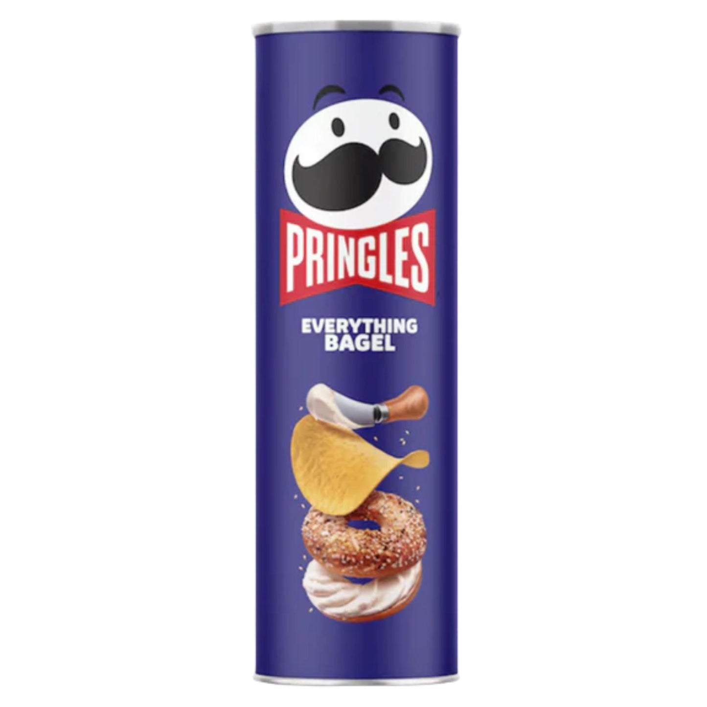 Pringles Range America, Canada & Korea Super Exclusive Crisps - Select Flavour - Everything Bagel 156g