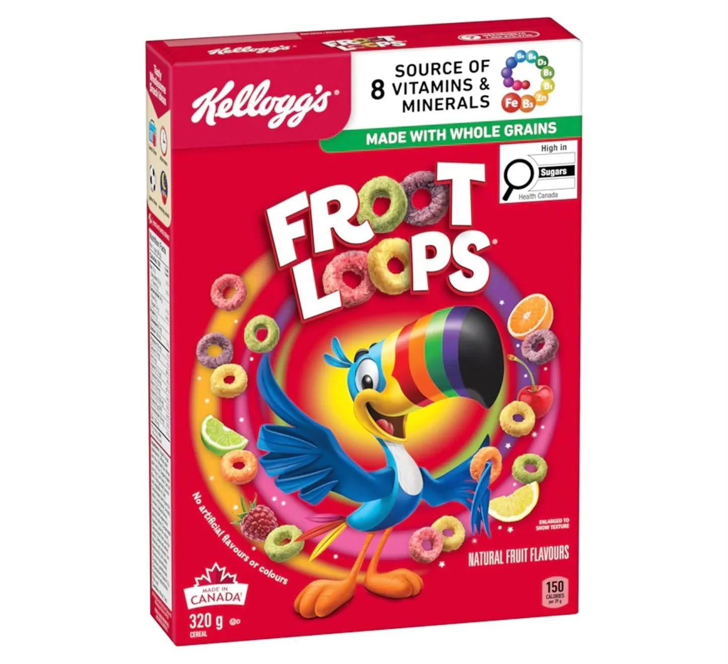 Imported Cereal Range - America & Canada - Froot Loops Original 320g