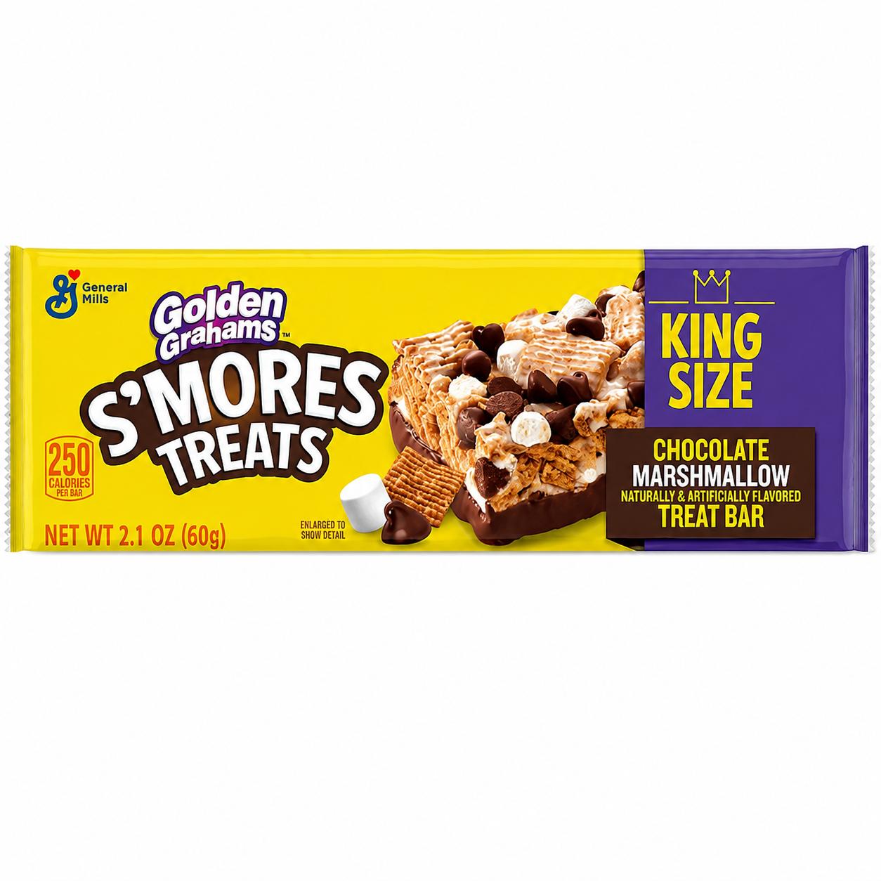 Imported Cereal Range - America & Canada - Golden Graham’s Smores Treat Bar 60g