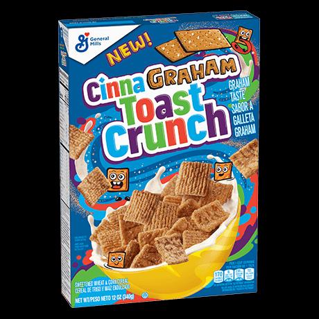 Imported Cereal Range - America & Canada - Toast Crunch Cinnagraham 340g