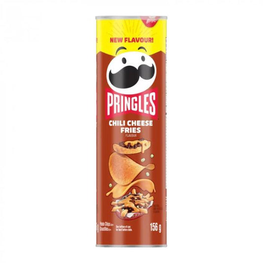 Pringles Range America, Canada & Korea Super Exclusive Crisps - Select Flavour - Chilli Cheese Fries 155g