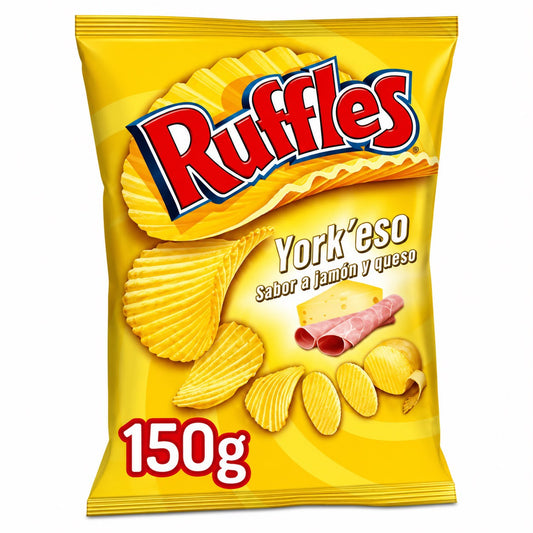 Ruffles York’eso (160g) (Spain) | Select Qty - 4 Pack