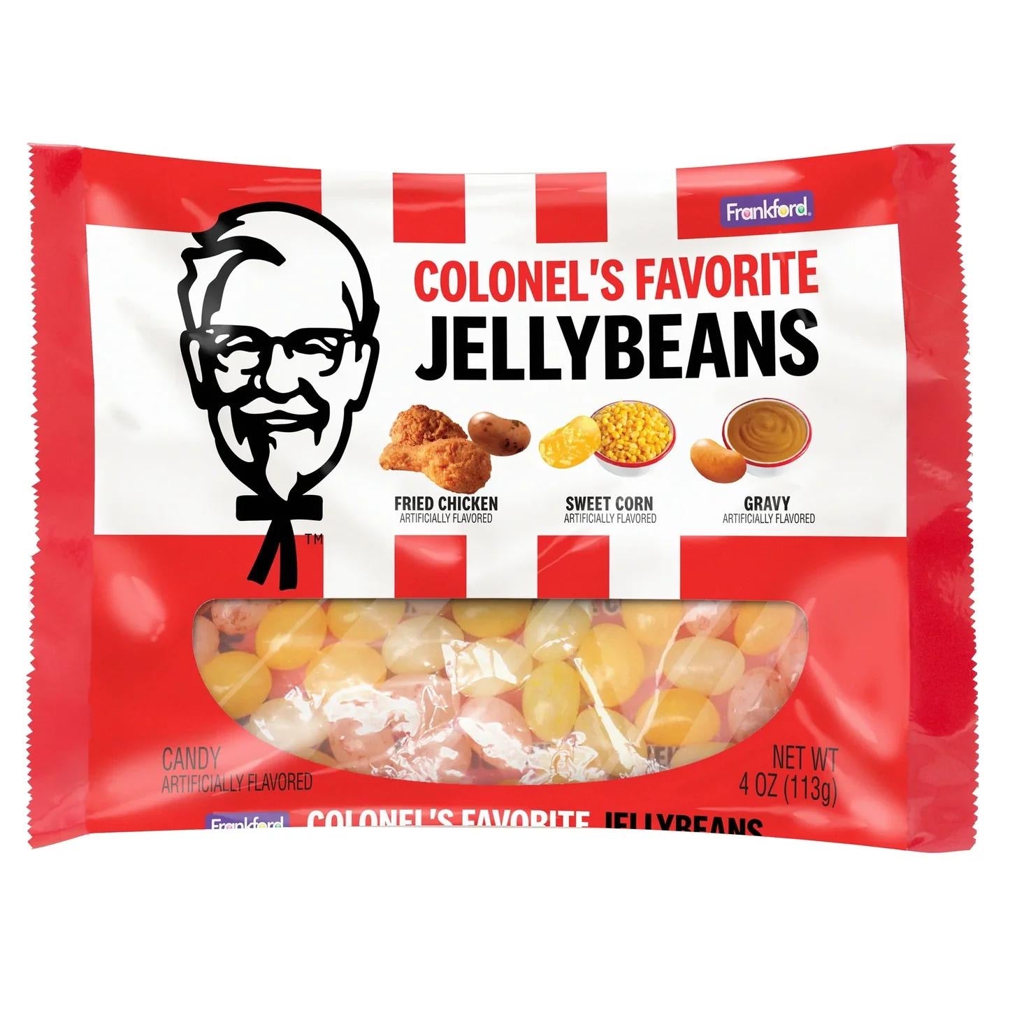 Jelly Bean Range American Import - Jolly Rancher Starburst Skittles & More - Assorted Flavoured Candy Snacks - KFC Colonel's Favorite Jellybeans 113g