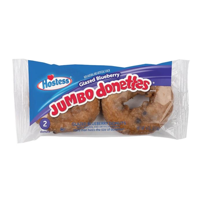 Hostess Range - Select Flavour - Glazed Blueberry Jumbo Donettes