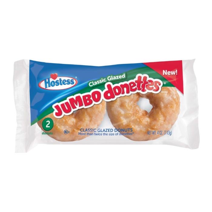 Hostess Range - Select Flavour - Classic Glazed Jumbo Donettes