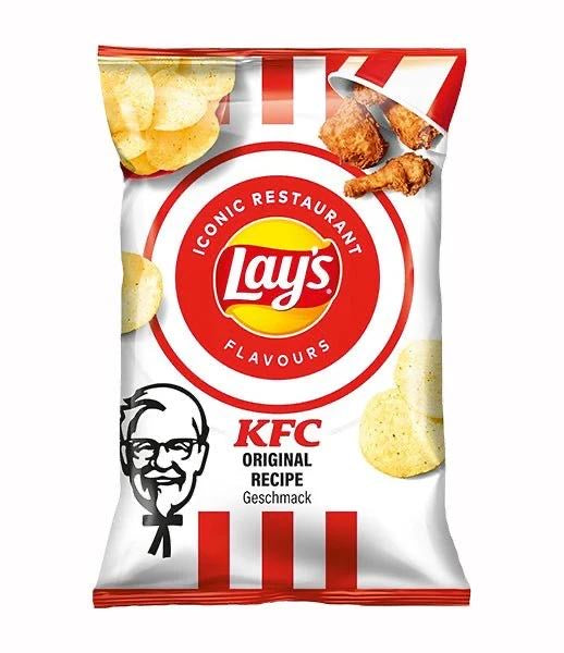 Exclusive European Crisps Selection | SELECT FLAVOUR | Lay's & Cheetos | 150g - 160g Bags - Lays KFC Original Recipe