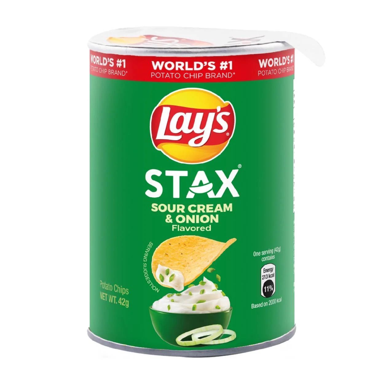 Lay's Stax Sour Cream & Onion 42g (Thailand)
