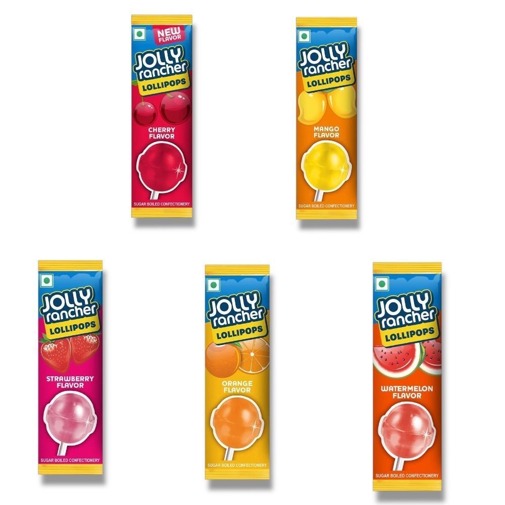 Jolly Rancher 5 Flavour Lollipop Mystery Bundle