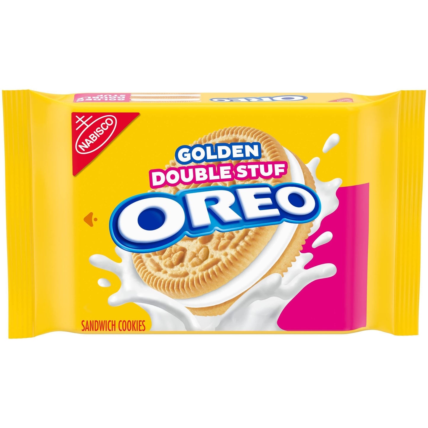 Oreo Golden Double Stuff Sandwich Cookies 530g (American)