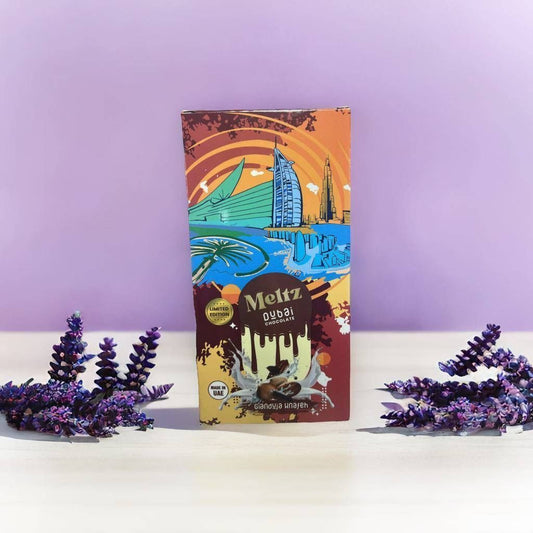 Meltz Dubai Chocolate Gianduja 192g Huge Bar