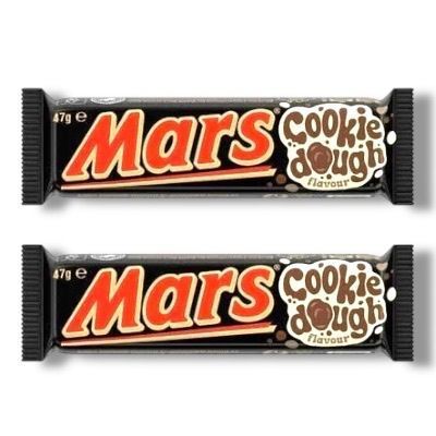 2 x Mars Cookie Dough Chocolate Bar 47g Australian