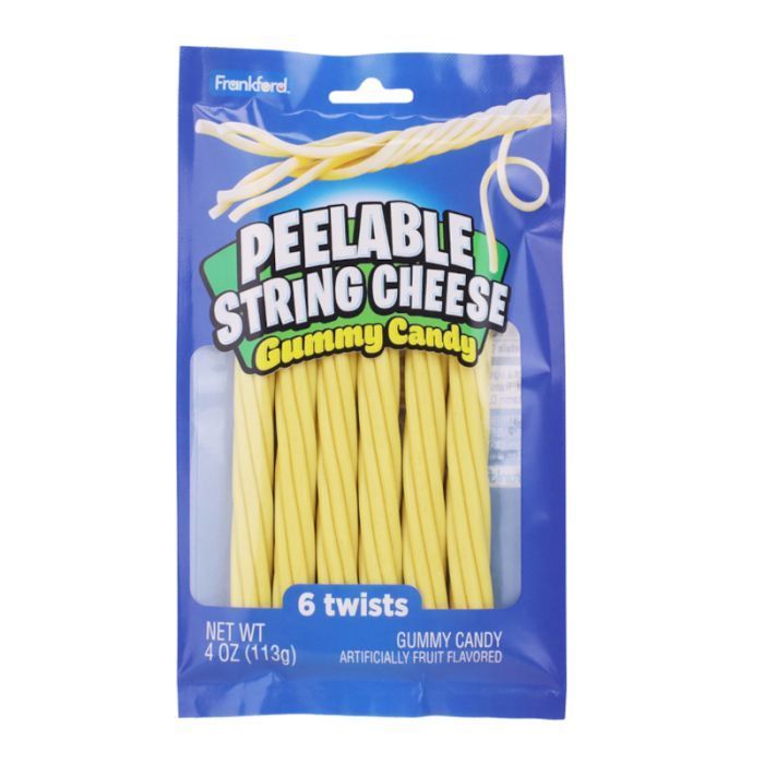 Frankford Peelable String Cheese Gummy Candy 113g