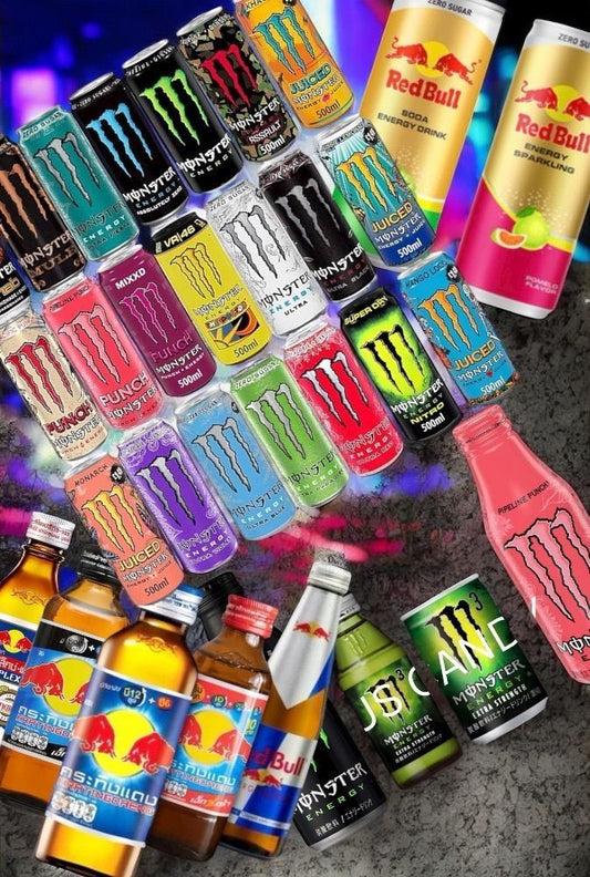 £10 WORLDWIDE MYSTERY ENERGY DRINKS BUNDLE