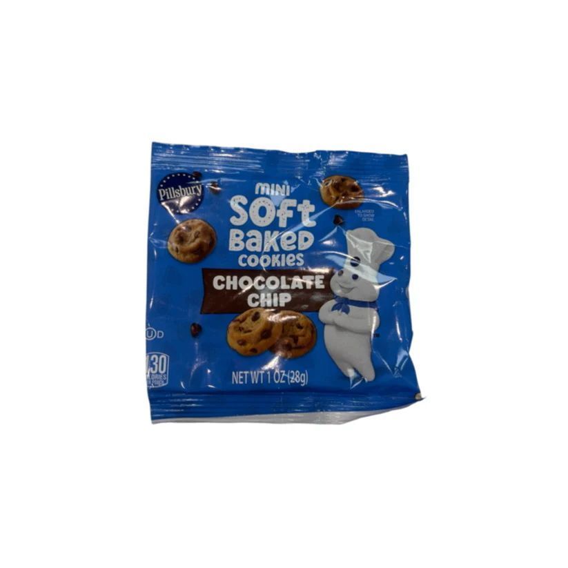 Pillsbury Mini Soft Baked Cookies Chocolate Chip 28g (American) Cookie